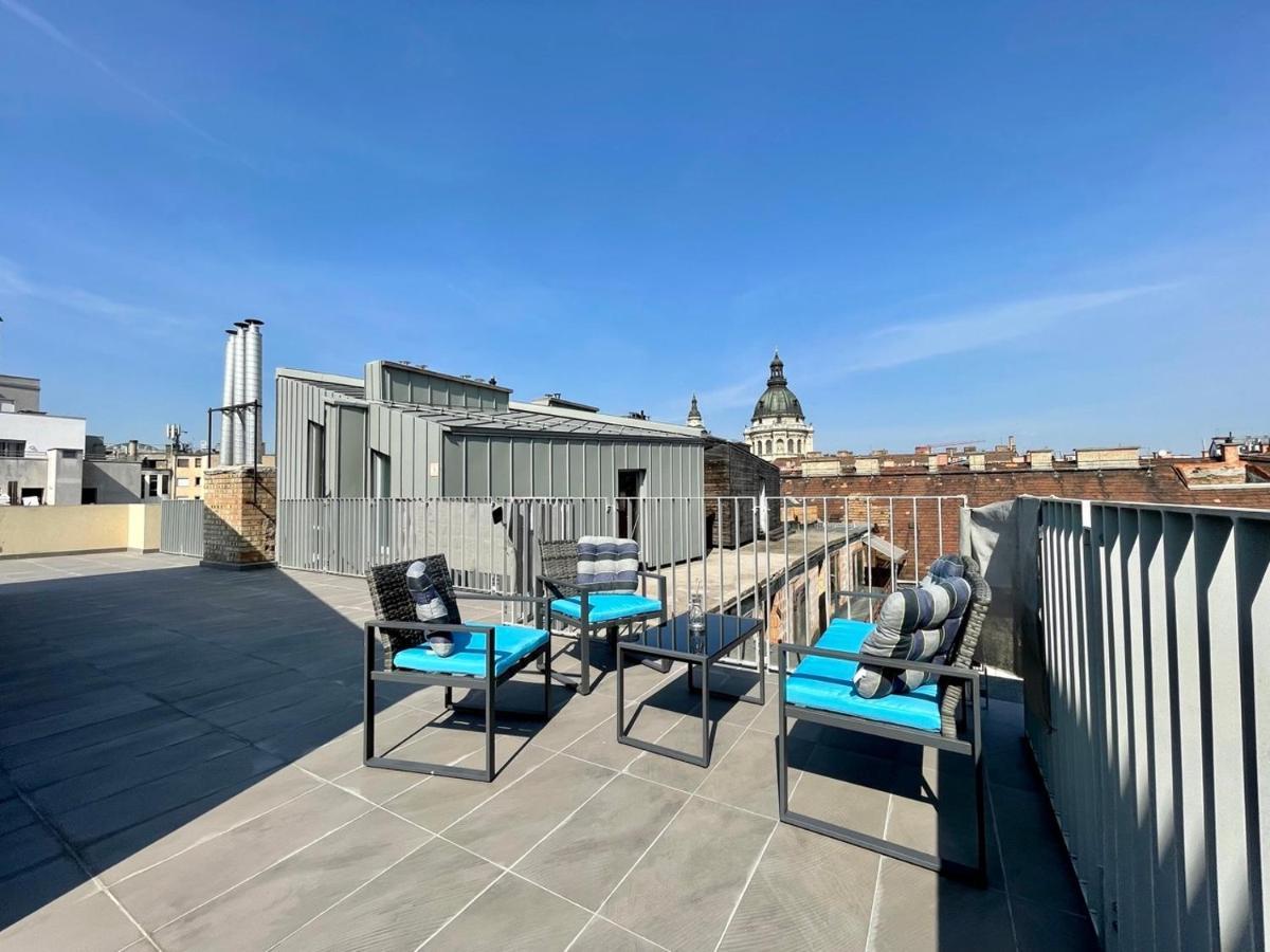 Penthouse W Private Rooftop And Free Parking Budapest Exterior foto