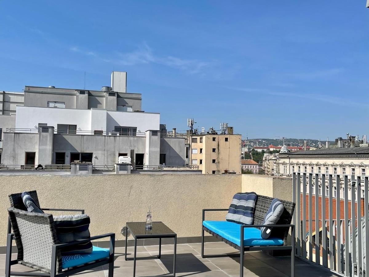 Penthouse W Private Rooftop And Free Parking Budapest Exterior foto