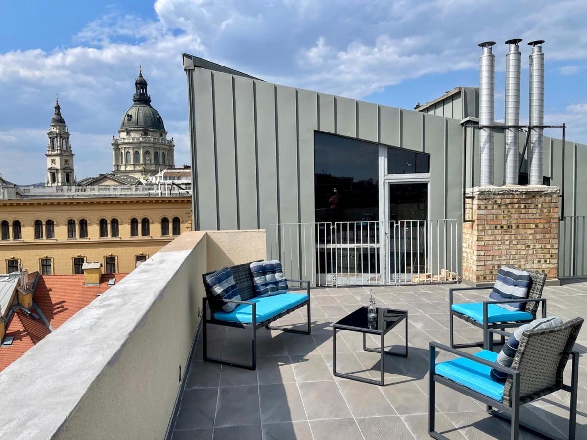 Penthouse W Private Rooftop And Free Parking Budapest Exterior foto